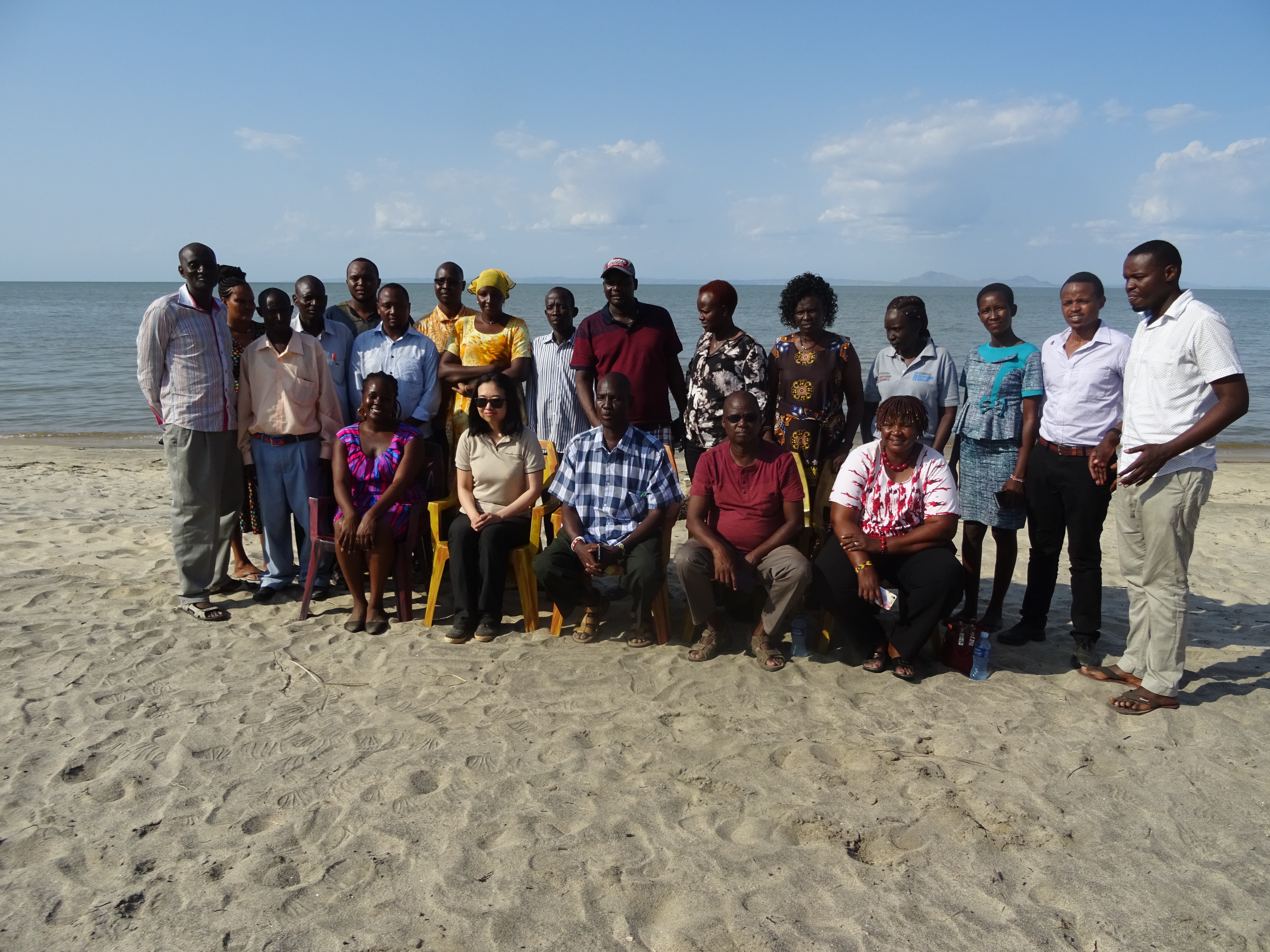 A group photo of the workshop participants.