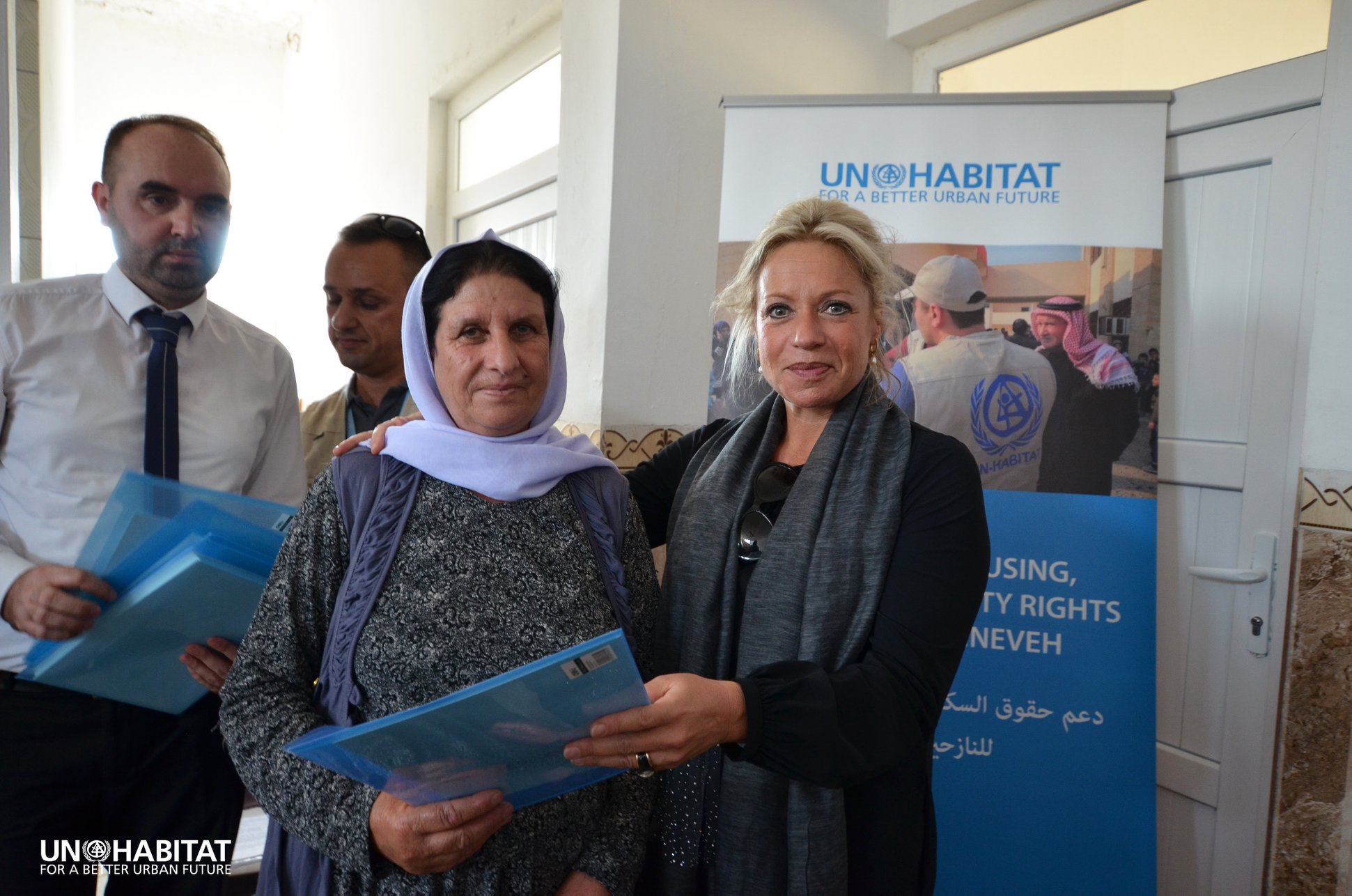 UN-Habitat holds ceremony to issue Occupancy Certificates to Yazidi Returnees in Sinjar