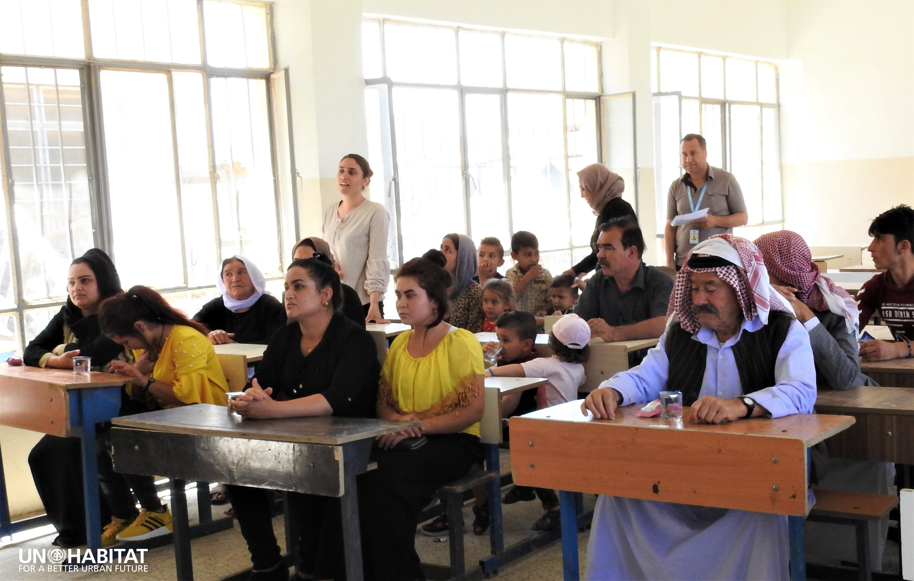 Feedback session, Sinjar, Northern Iraq, May 2019