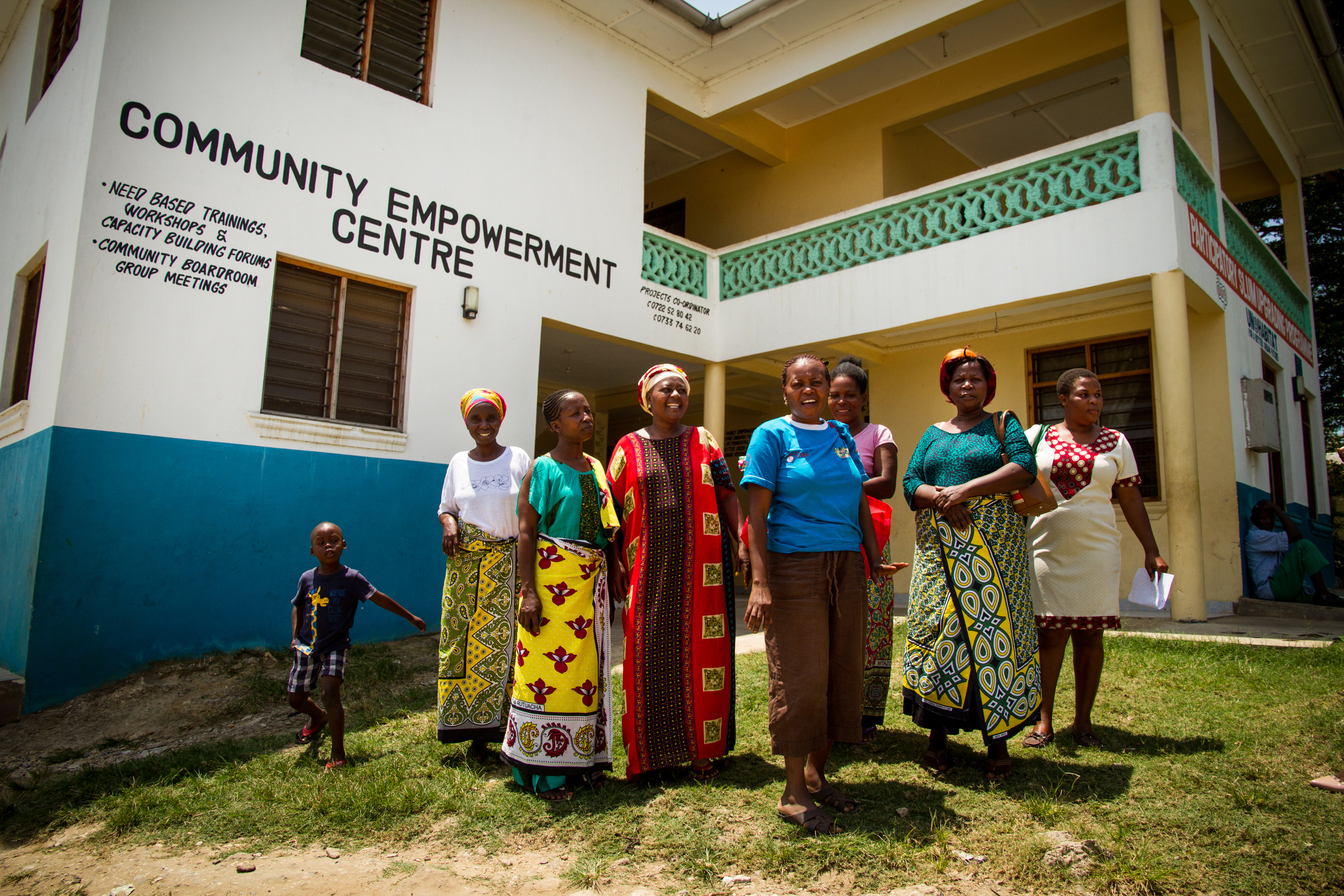 The community centre in Majengo.