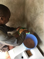 The Green Toilet System separates liquid and solid waste to prepare it for safe treatment and conversion into fertilizer for crops. Solid waste is treated using an aerobic composting technology, while liquid waste is treated using a method developed by an environmental organization in Japan, BMW Technology Association Inc. 