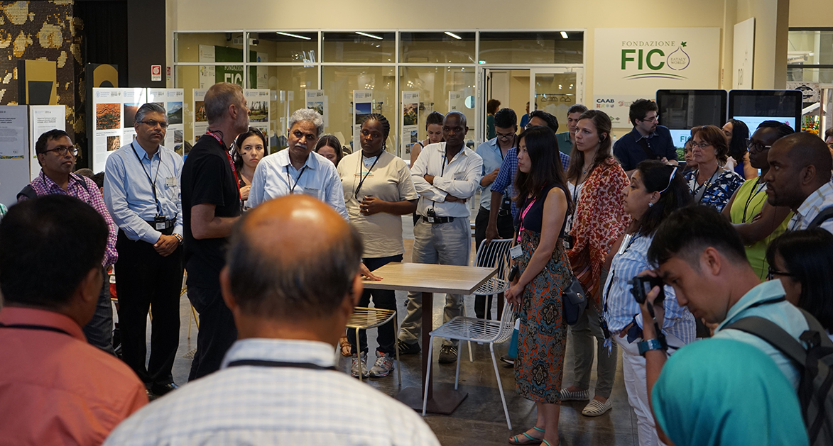 Participants during the 2018 Urban-LEDS European Study Tour