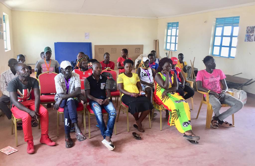 Photography students from both the host community and the refugees camp from Kalobeyei settlement taking part in a Photography & Video workshops in Kalobeyei, Turkana, Kenya 2019