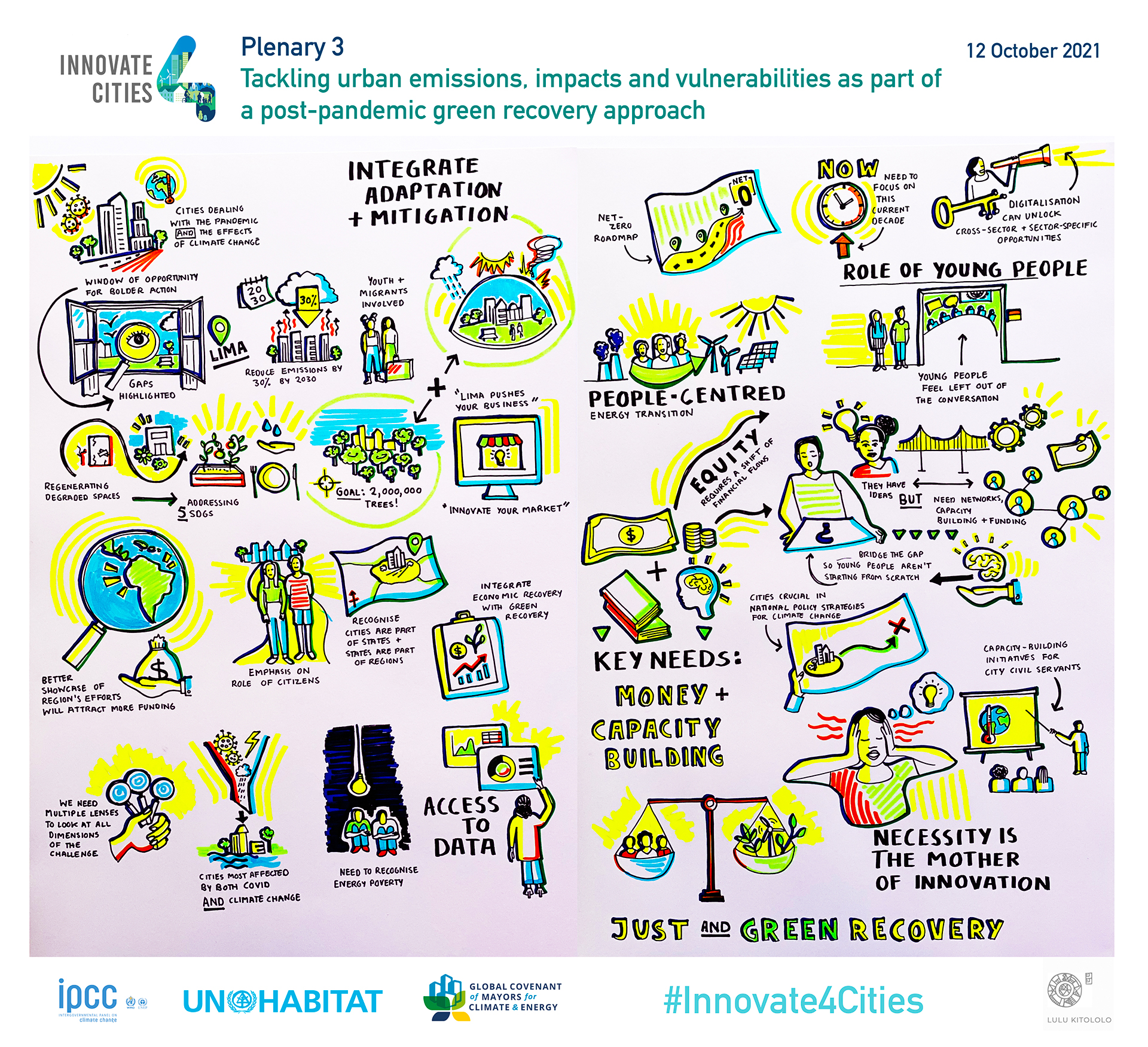 Plenary 3 - Tackling urban emissions, impacts and vulnerabilities as part of a post-pandemic green recovery approach