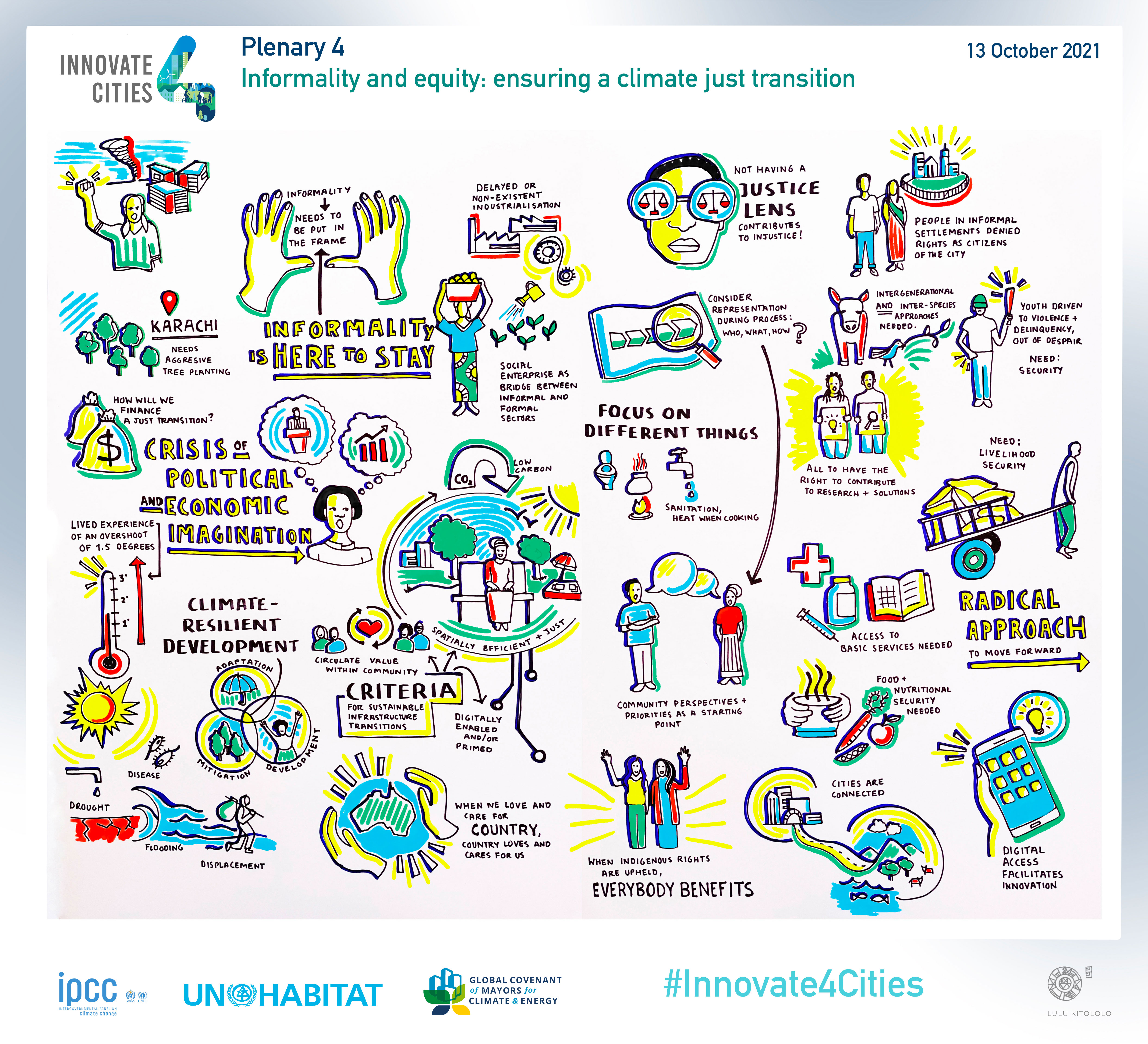 Plenary 4 - Informality and equity: ensuring a climate just transition