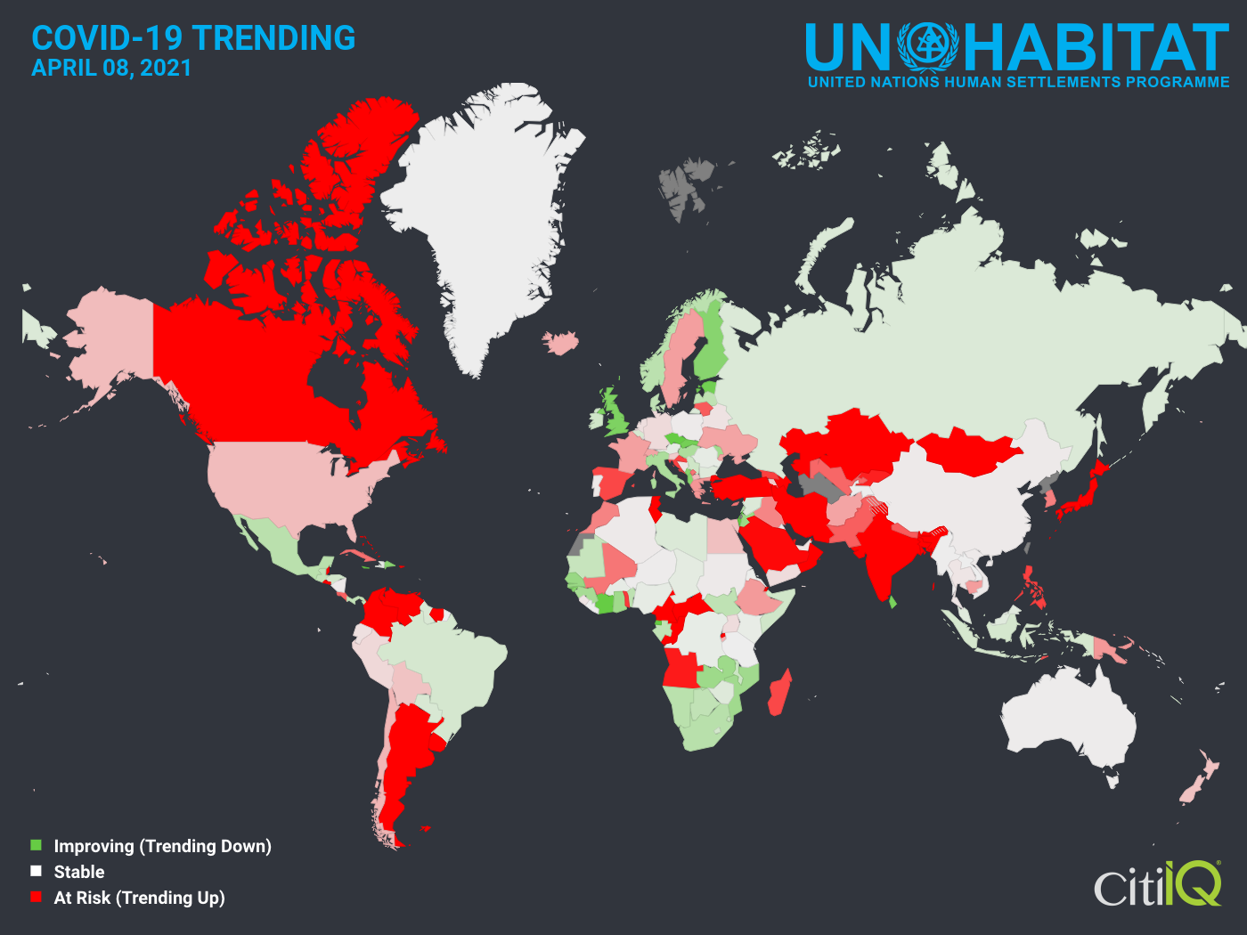 Country Scale Trending April 8