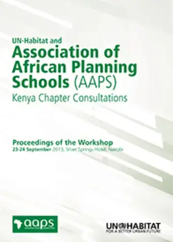 AAPS and UN-Habitat-kenya chap