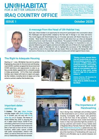 UN-Habitat Iraq Newsletter