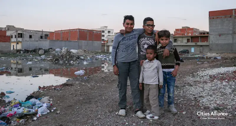 Young migrants, Kairouan, Tunisia