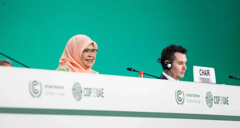 Ms. Maimunah Mohd Sharif, Under-Secretary-General and Executive Director of UN-Habitat speaks during the UN Climate Change Conference COP28 at Expo City Dubai, United Arab Emirates [Dean Alexander]